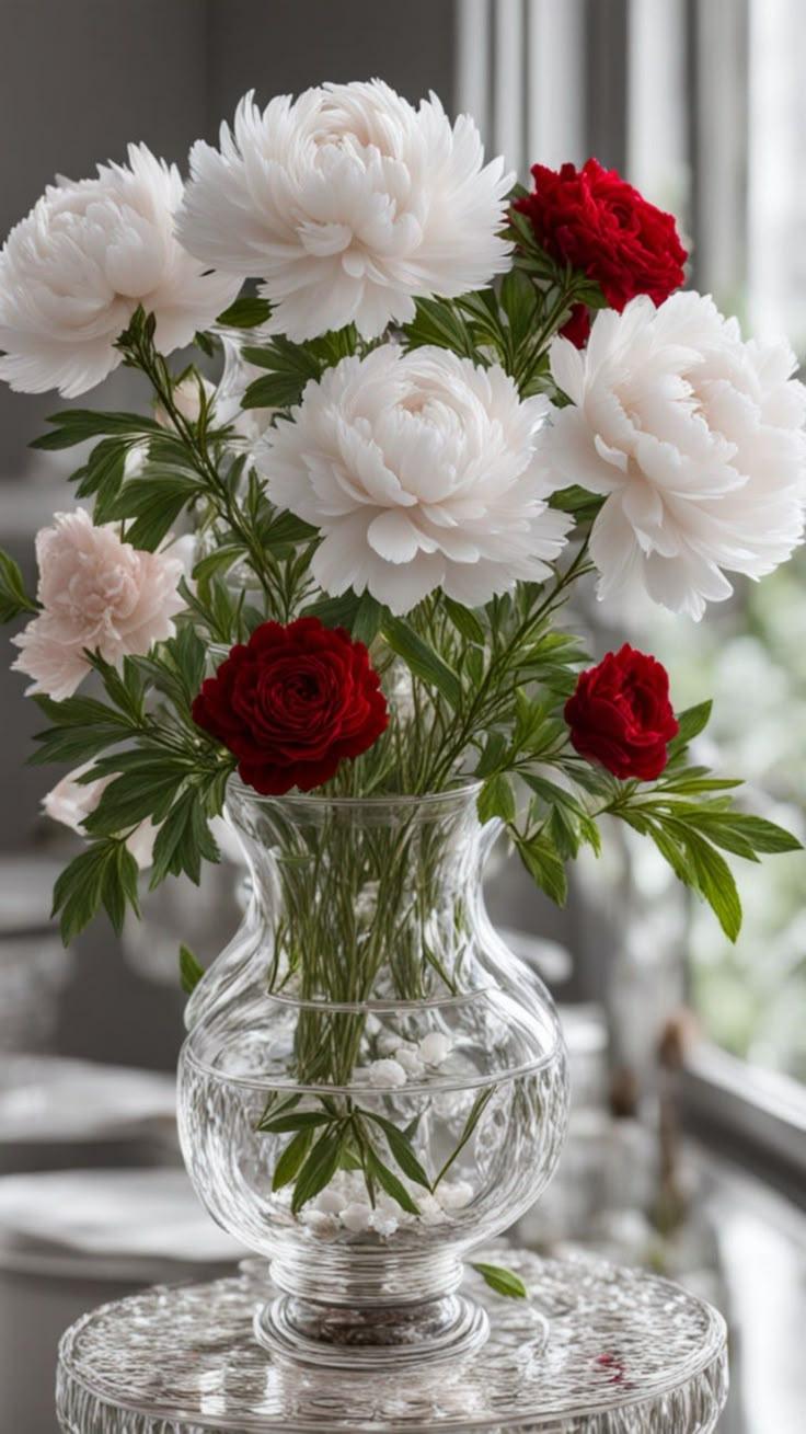 Professional floral arrangement in modern corporate setting